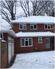 House in Snow